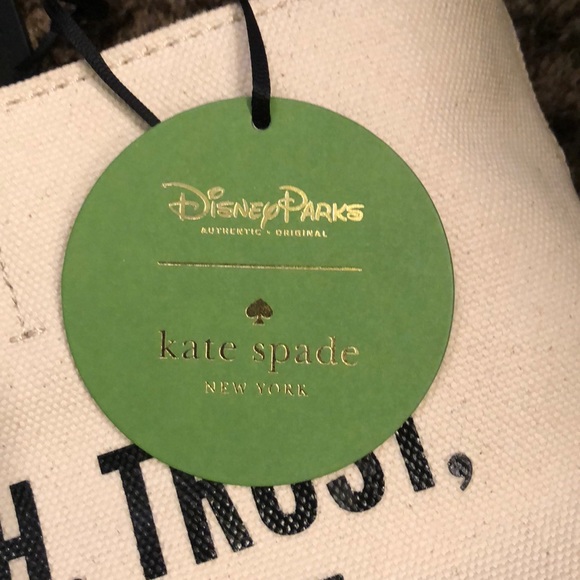 NWOT Kate Spade Disney canvas tote - Picture 5 of 5
